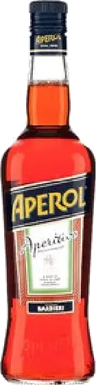Een fles Aperol, uit het schap in de winkel in Bathmen