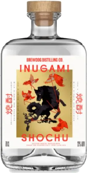 Een fles BrewDog, uit het schap in de winkel in Bathmen