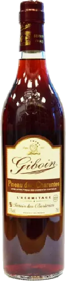 Een fles Giboin, uit het schap in de winkel in Bathmen