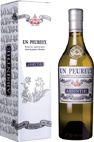Een fles Massenez, uit het schap in de winkel in Bathmen