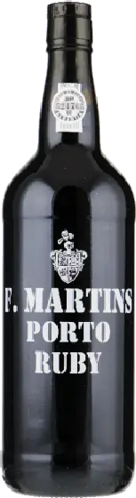 Een fles F. Martins, uit het schap in de winkel in Bathmen