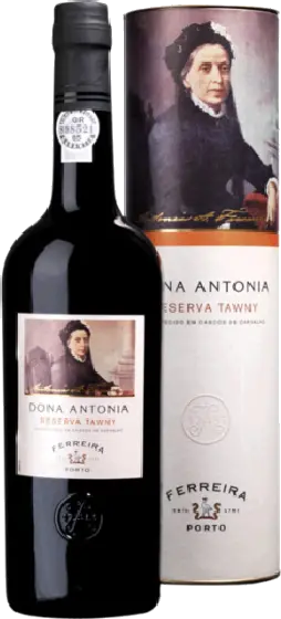 Een fles Ferreira, uit het schap in de winkel in Bathmen