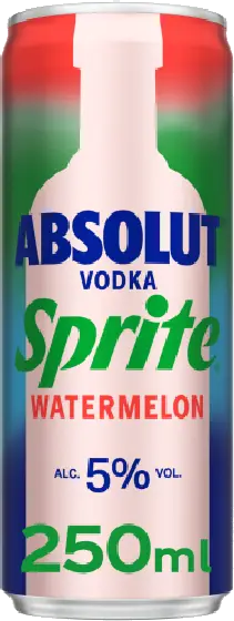 Een fles Absolut, uit het schap in de winkel in Bathmen