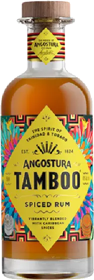 Een fles Angostura, uit het schap in de winkel in Bathmen