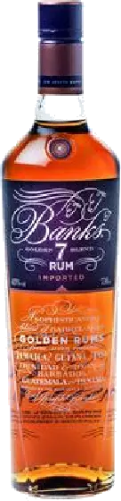 Een fles Banks, uit het schap in de winkel in Bathmen