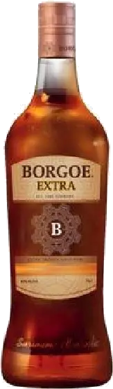 Een fles Borgoe, uit het schap in de winkel in Bathmen