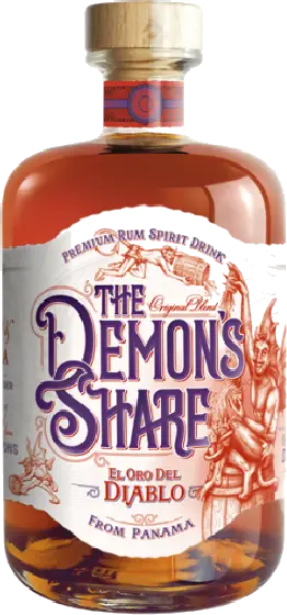 Een fles Demon’s Share, uit het schap in de winkel in Bathmen