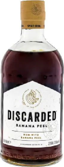 Een fles Discarded, uit het schap in de winkel in Bathmen