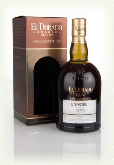 Een fles El Dorado, uit het schap in de winkel in Bathmen