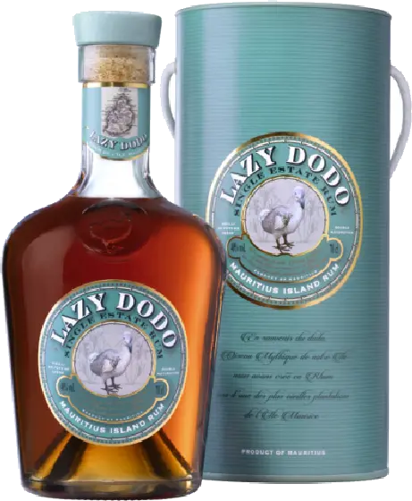 Een fles Lazy Dodo, uit het schap in de winkel in Bathmen