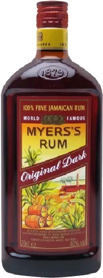 Een fles Myers’s, uit het schap in de winkel in Bathmen