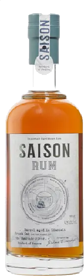 Een fles Saison, uit het schap in de winkel in Bathmen