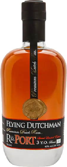 Een fles Zuidam (Flying Dutchman), uit het schap in de winkel in Bathmen
