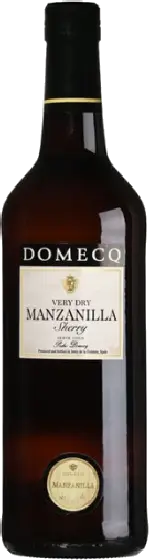 Een fles Domecq, uit het schap in de winkel in Bathmen