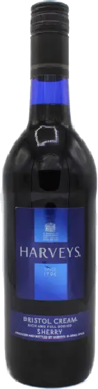 Een fles Harveys, uit het schap in de winkel in Bathmen