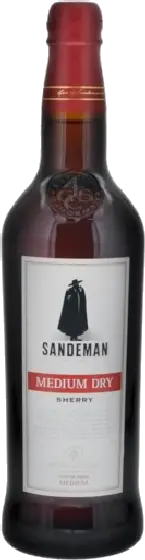 Een fles Sandeman, uit het schap in de winkel in Bathmen