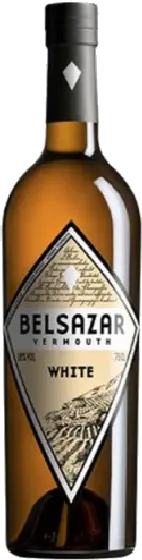 Een fles Belsazar, uit het schap in de winkel in Bathmen