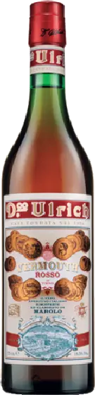 Een fles Marolo Ulrich, uit het schap in de winkel in Bathmen