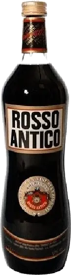 Een fles Rosso, uit het schap in de winkel in Bathmen