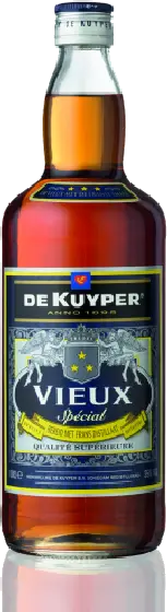 Een fles De Kuyper, uit het schap in de winkel in Bathmen