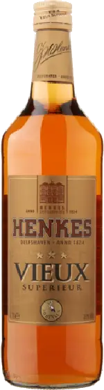 Een fles Henkes, uit het schap in de winkel in Bathmen