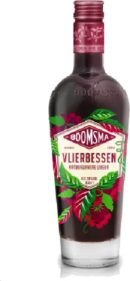 Een fles Boomsma, uit het schap in de winkel in Bathmen