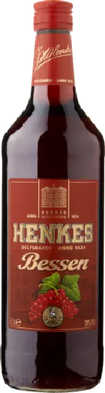 Een fles Henkes, uit het schap in de winkel in Bathmen