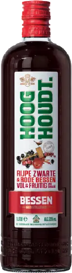 Een fles Hooghoudt, uit het schap in de winkel in Bathmen