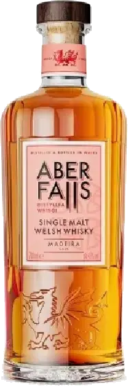 Een fles Aber Falls, uit het schap in de winkel in Bathmen