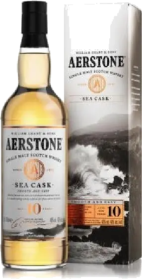 Een fles Aerstone, uit het schap in de winkel in Bathmen