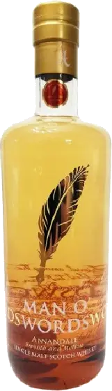 Een fles Annandale, uit het schap in de winkel in Bathmen