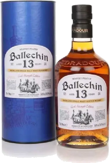 Een fles Ballechin, uit het schap in de winkel in Bathmen
