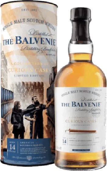 Een fles Balvenie, uit het schap in de winkel in Bathmen
