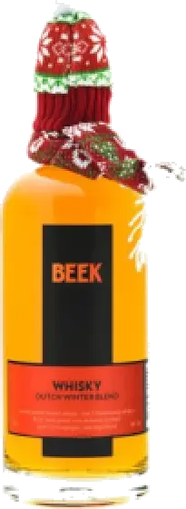 Een fles Beek, uit het schap in de winkel in Bathmen