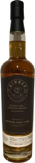 Een fles Bimber, uit het schap in de winkel in Bathmen