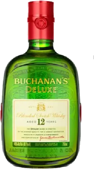 Een fles Buchanan’s, uit het schap in de winkel in Bathmen