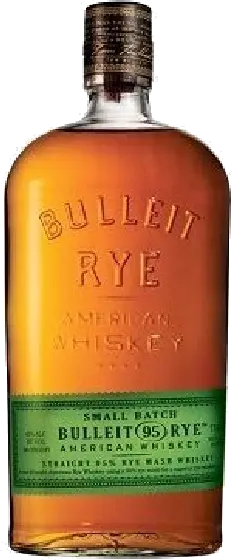 Een fles Bulleit, uit het schap in de winkel in Bathmen