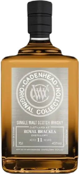 Een fles Cadenhead, uit het schap in de winkel in Bathmen