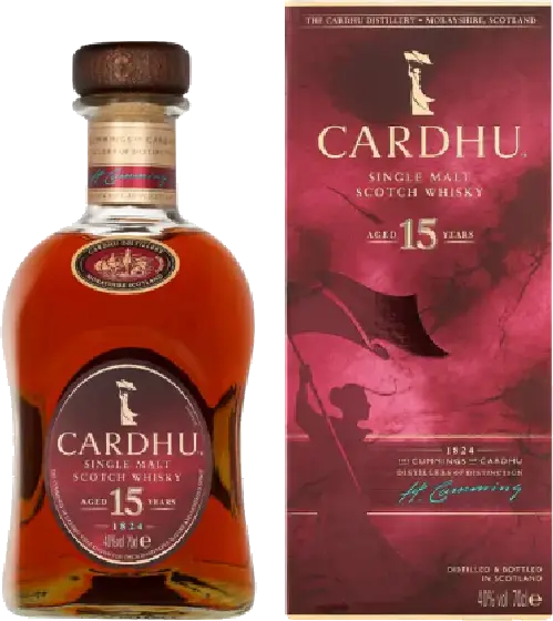 Een fles Cardhu, uit het schap in de winkel in Bathmen