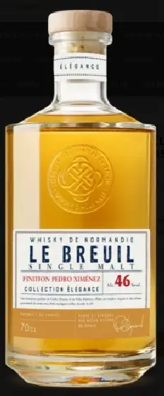 Een fles Château du Breuil, uit het schap in de winkel in Bathmen