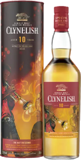 Een fles Clynelish, uit het schap in de winkel in Bathmen