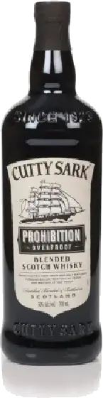 Een fles Cutty Sark, uit het schap in de winkel in Bathmen