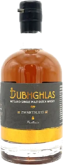 Een fles Dubhghlas, uit het schap in de winkel in Bathmen