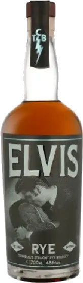 Een fles Elvis, uit het schap in de winkel in Bathmen