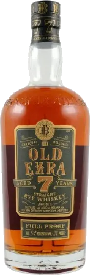 Een fles Ezra Brooks, uit het schap in de winkel in Bathmen