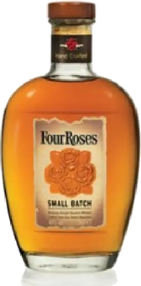 Een fles Four Roses, uit het schap in de winkel in Bathmen