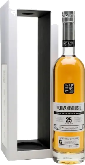 Een fles Girvan Patent Still, uit het schap in de winkel in Bathmen