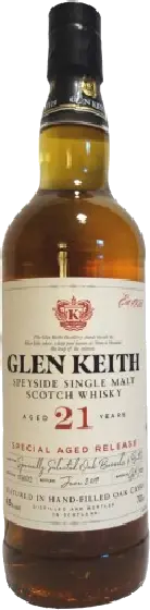 Een fles Glen Keith, uit het schap in de winkel in Bathmen