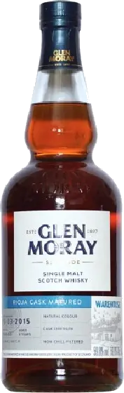 Een fles Glen Moray, uit het schap in de winkel in Bathmen