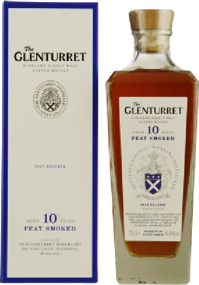 Een fles Glenturret, uit het schap in de winkel in Bathmen